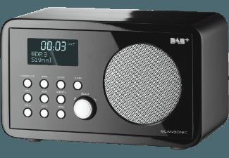 SCANSONIC DA200  (DAB, FM Tuner, FM, DAB , Schwarz)