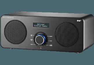 SCANSONIC DA300  (DAB, FM Tuner, Schwarz)