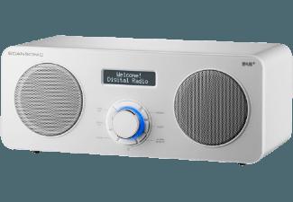 SCANSONIC DA300  (DAB, FM Tuner, Weiß)