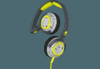 SKULLCANDY LOWRIDER Kopfhörer Grau/Gelb/Schwarz