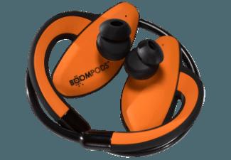 BOOMPODS 280720 Sportpods Kopfhörer Orange/Schwarz, BOOMPODS, 280720, Sportpods, Kopfhörer, Orange/Schwarz