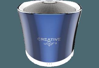 CREATIVE Woof 3 BT Bluetooth Lautsprecher Blau, CREATIVE, Woof, 3, BT, Bluetooth, Lautsprecher, Blau