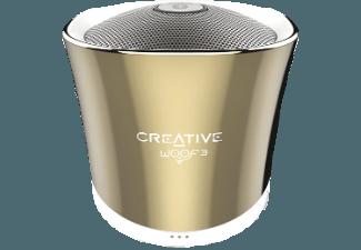 CREATIVE Woof 3 BT Bluetooth Lautsprecher Gold, CREATIVE, Woof, 3, BT, Bluetooth, Lautsprecher, Gold