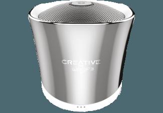 CREATIVE Woof 3 BT Bluetooth Lautsprecher Silber, CREATIVE, Woof, 3, BT, Bluetooth, Lautsprecher, Silber