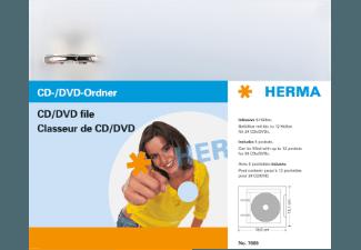 HERMA 7689 CD/DVD Ordner 180x151 mm  25 St.