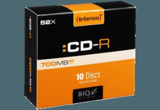 INTENSO 1001622 CD-R Rohlinge 10 Stk., INTENSO, 1001622, CD-R, Rohlinge, 10, Stk.