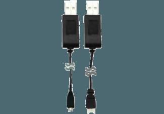 JAMARA 423031 Triefly USB-Ladekabel Schwarz
