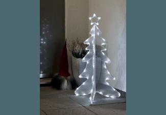 KONSTSMIDE 3921-203 3D LED Acryl Tannenbaum,  Transparent,  Kaltweiß, KONSTSMIDE, 3921-203, 3D, LED, Acryl, Tannenbaum, Transparent, Kaltweiß