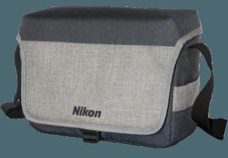 NIKON VAE29001 CF-EU 11 Tasche für Nikon SLR-Kameras, Objektive und Zubehör (Farbe: Grau/Blau)