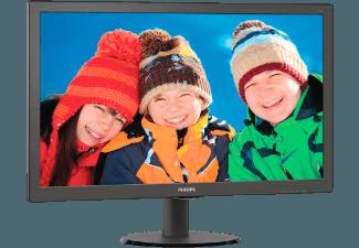 PHILIPS 233V5LHAB 23 Zoll Full-HD LCD-Monitor mit SmartControl Lite
