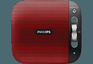 PHILIPS BT2600R/00 kabelloser Lautsprecher Rot