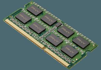 PNY PC3-12800 Notebook SODIMM Arbeitsspeicher 8 GB, PNY, PC3-12800, Notebook, SODIMM, Arbeitsspeicher, 8, GB