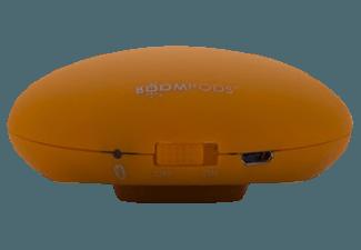 BOOMPODS Downdraft BT Portable Bluetooth Lautsprecher Orange, BOOMPODS, Downdraft, BT, Portable, Bluetooth, Lautsprecher, Orange