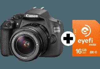 CANON EOS 1200D   Eyefi Speicherkarte Spiegelreflexkamera 18 Megapixel mit Objektiv 18-55 mm f/3.5-5.6, 7.5 cm Display, CANON, EOS, 1200D, , Eyefi, Speicherkarte, Spiegelreflexkamera, 18, Megapixel, Objektiv, 18-55, mm, f/3.5-5.6, 7.5, cm, Display