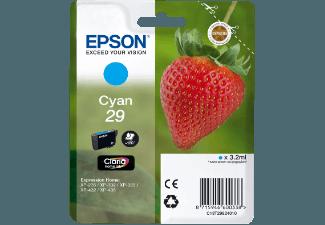EPSON C13T29824010 Erdbeere Tintenkartusche Cyan