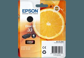 EPSON C13T33314010 Orange Tintenkartusche Schwarz