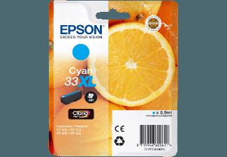 EPSON C13T33624010 Orange XL Tintenkartusche Cyan, EPSON, C13T33624010, Orange, XL, Tintenkartusche, Cyan