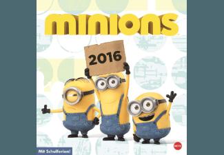 Minions Posterkalender quadratisch 2016, Minions, Posterkalender, quadratisch, 2016