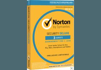 NORTON SECURITY DELUXE 1 User 3 Geräte, NORTON, SECURITY, DELUXE, 1, User, 3, Geräte