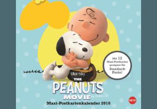 Peanuts Film Maxi Postkartenkalender 2016, Peanuts, Film, Maxi, Postkartenkalender, 2016