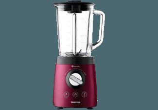 PHILIPS Avance Collection HR 2196/38 ProBlend 6 Standmixer Burgunderrot (900, 2 Liter)