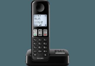 PHILIPS D2351B Schnurlostelefon mit Anrufbeantworter