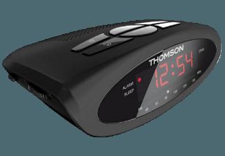 THOMSON CR40 Radiowecker (Analoger FM-Tuner, UKW, Schwarz)