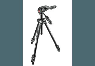 MANFROTTO MK290LTA3-3W Dreibein Stativ, Schwarz,