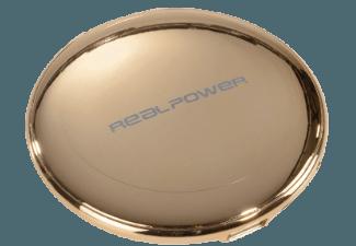 REALPOWER PB-7000 Ladies Edition 5.000 mAh Champagne