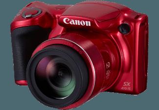 CANON PowerShot SX410 IS  Rot (20 Megapixel, 40x opt. Zoom, 7.5 cm TFT)
