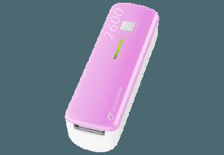 CELLULAR LINE 37130 Pocket Powerbank 2600 mAH Pink, CELLULAR, LINE, 37130, Pocket, Powerbank, 2600, mAH, Pink