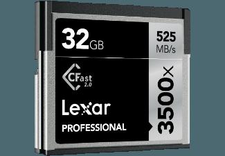 LEXAR Professional CompactFlash, 32 GB, 3500x, bis zu 525 Mbit/s, LEXAR, Professional, CompactFlash, 32, GB, 3500x, bis, 525, Mbit/s