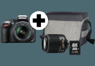 NIKON D5200   16 GB SD   Tasche Spiegelreflexkamera 24.1 Megapixel mit Objektiv 18-55 mm, 55-200 mm f/4-5,6, f/3,5-5,6, 7.5 cm Display, NIKON, D5200, , 16, GB, SD, , Tasche, Spiegelreflexkamera, 24.1, Megapixel, Objektiv, 18-55, mm, 55-200, mm, f/4-5,6, f/3,5-5,6, 7.5, cm, Display