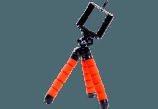 XSORIES Bend'N'Twist Dreibein Stativ, Orange,