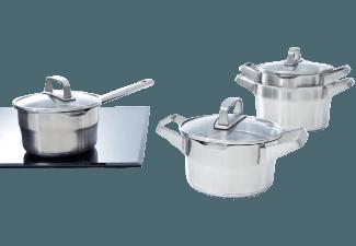 BK COOKWARE B4430.014 Premium Kochtopf-Set-4-teilig (18/10 Edelstahl, Glas), BK, COOKWARE, B4430.014, Premium, Kochtopf-Set-4-teilig, 18/10, Edelstahl, Glas,