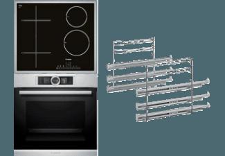 BOSCH HBD318C50 Einbauherdset (Induktions-Kochfelder, A , 71 Liter)