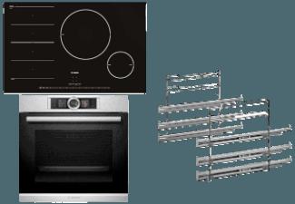 BOSCH HBD388F55 Einbauherdset (Induktions-Kochfelder, A , 71 Liter/Jahr)