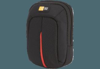 CASE-LOGIC DCB-301 Tasche für Digitalkamera (Farbe: Schwarz/Rot)