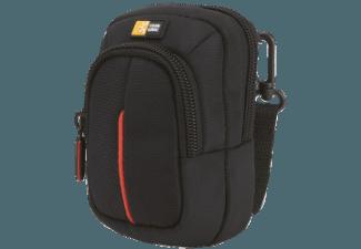 CASE-LOGIC DCB-302 Tasche für Kompaktkameras (Farbe: Schwarz/Rot)