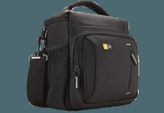 CASE-LOGIC TBC-409 Tasche für SLR-Kamera mit montiertem Objektiv und bis zu zwei weiteren Objektiven sowie genügend Platz für Zubehör (Farbe: Schw