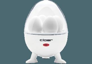 CLOER 6031 Eierkocher (Anzahl Eier:4, Kunststoff/Transparent), CLOER, 6031, Eierkocher, Anzahl, Eier:4, Kunststoff/Transparent,