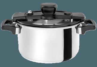 COOKVISION BY B/R/K 506503100 Sizzle Topf inkl. Deckel (18/10 Edelstahl, Silikon), COOKVISION, BY, B/R/K, 506503100, Sizzle, Topf, inkl., Deckel, 18/10, Edelstahl, Silikon,