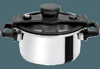 COOKVISION BY B/R/K 506506100 Sizzle Topf inkl. Deckel (18/10 Edelstahl, Silikon), COOKVISION, BY, B/R/K, 506506100, Sizzle, Topf, inkl., Deckel, 18/10, Edelstahl, Silikon,