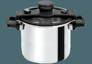 COOKVISION BY B/R/K 506508100 Sizzle Topf inkl. Deckel (18/10 Edelstahl, Silikon), COOKVISION, BY, B/R/K, 506508100, Sizzle, Topf, inkl., Deckel, 18/10, Edelstahl, Silikon,