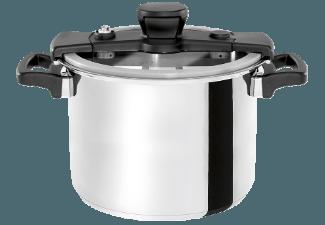 COOKVISION BY B/R/K 506514100 Sizzle Topf inkl. Deckel (18/10 Edelstahl, Silikon), COOKVISION, BY, B/R/K, 506514100, Sizzle, Topf, inkl., Deckel, 18/10, Edelstahl, Silikon,