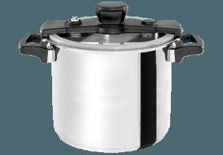 COOKVISION BY B/R/K 506515100 Sizzle Topf inkl. Deckel (18/10 Edelstahl, Silikon), COOKVISION, BY, B/R/K, 506515100, Sizzle, Topf, inkl., Deckel, 18/10, Edelstahl, Silikon,