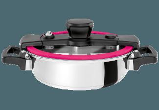 COOKVISION BY B/R/K 506527100 Sizzle Topf inkl. Deckel (18/10 Edelstahl, Silikon), COOKVISION, BY, B/R/K, 506527100, Sizzle, Topf, inkl., Deckel, 18/10, Edelstahl, Silikon,