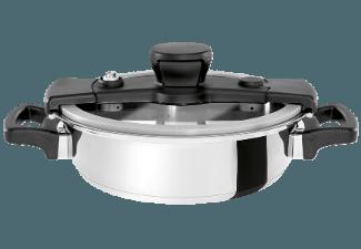 COOKVISION BY B/R/K 506541100 Sizzle Topf inkl. Deckel (18/10 Edelstahl, Silikon), COOKVISION, BY, B/R/K, 506541100, Sizzle, Topf, inkl., Deckel, 18/10, Edelstahl, Silikon,