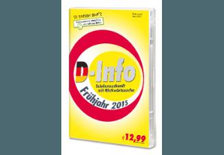 D-Info mit Rückwärtssuche Frühjahr 2015, D-Info, Rückwärtssuche, Frühjahr, 2015