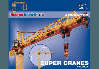 FISCHERTECHNIK 41862 Super Cranes Gelb, FISCHERTECHNIK, 41862, Super, Cranes, Gelb